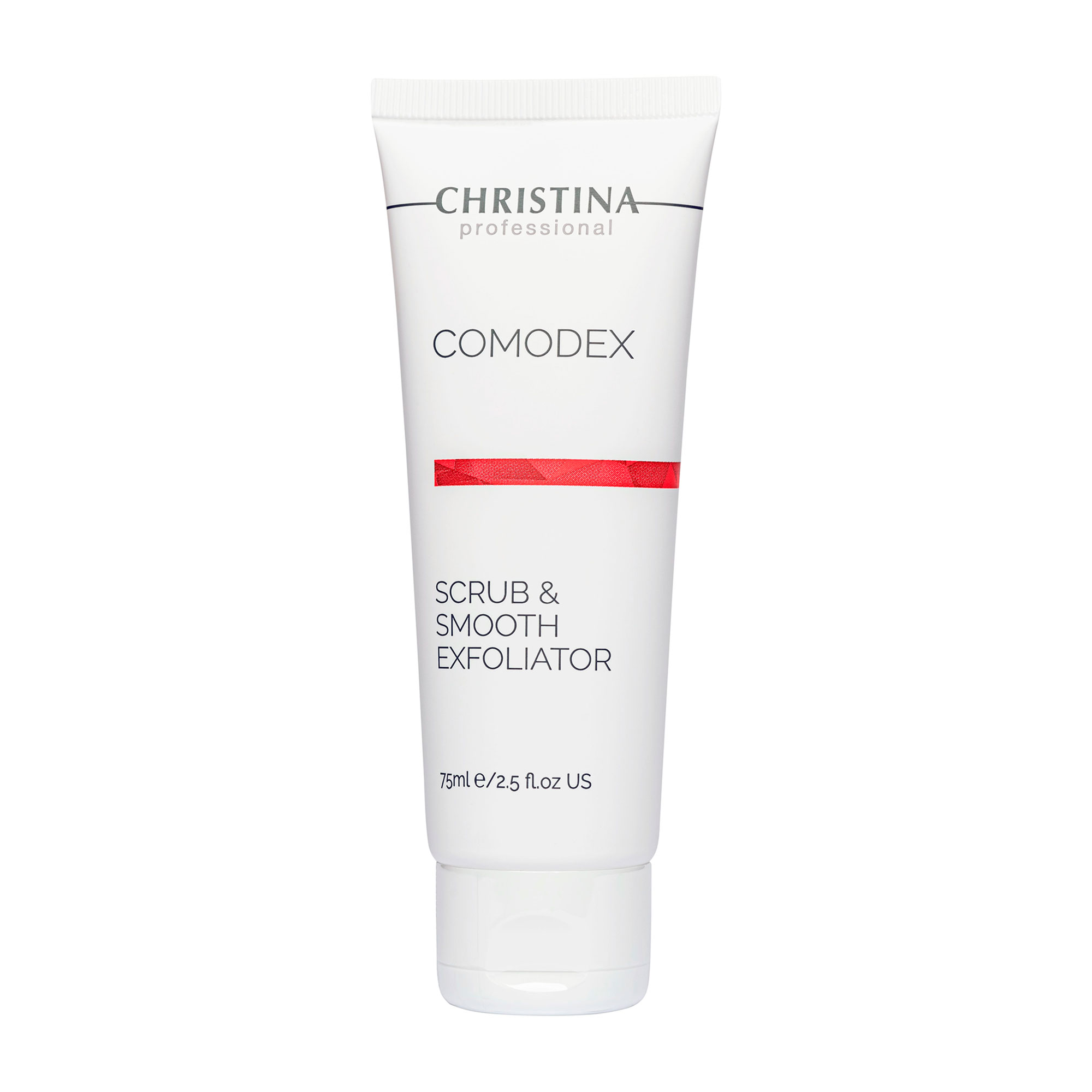 Вирівнювальний скраб-ексфоліатор для обличчя Christina Comodex Scrub &amp; Smooth Exfoliator, 75 мл